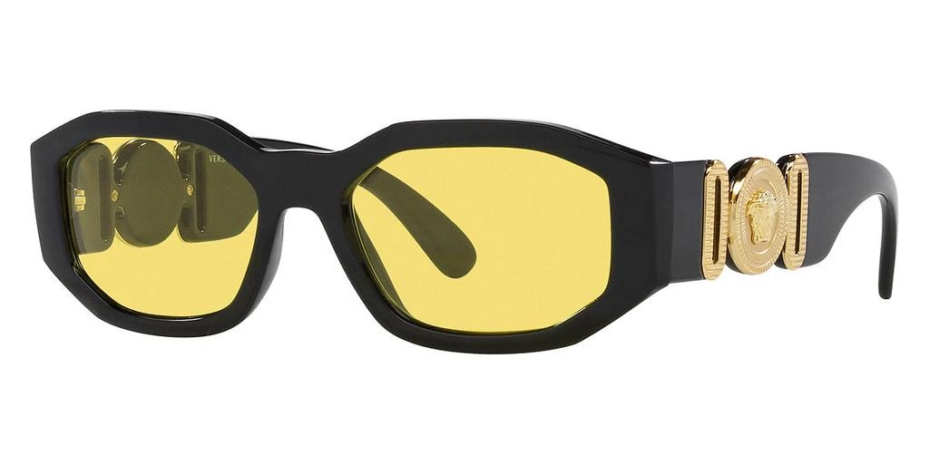 商品Versace|Versace Men's 53mm Black Sunglasses,价格¥1106,第1张图片