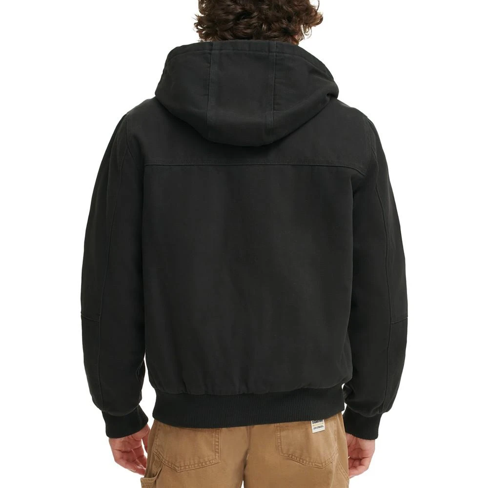商品Levi's|Men's Workwear Hoodie Bomber Jacket with Quilted Lining,价格¥675,第2张图片详细描述