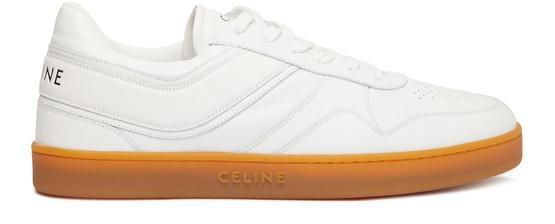 商品Celine|Celine Trainer牛皮革低帮系带运动鞋,价格¥5078,第1张图片