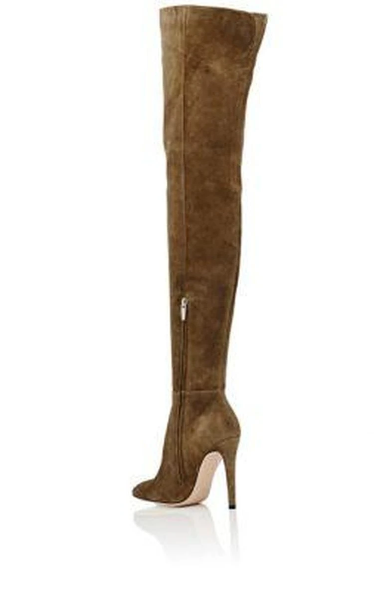 商品Gianvito Rossi|Dree Cuissard Boots,价格¥5945,第3张图片详细描述