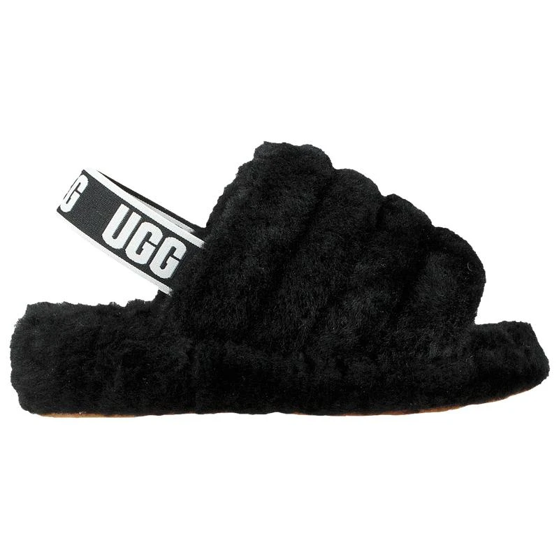 商品UGG|UGG Fluff Yeah Slides - Women's,价格¥450-¥825,第1张图片