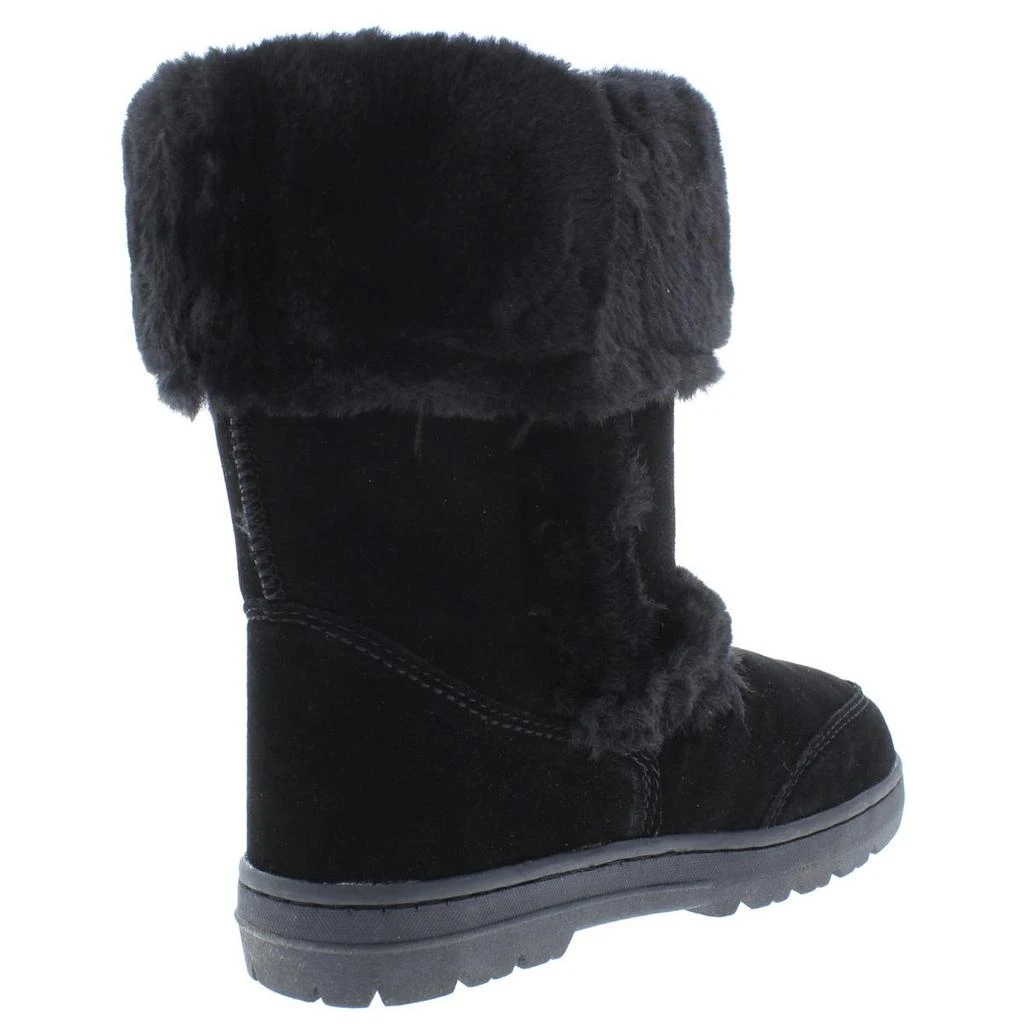 商品Style & Co|Style & Co. Womens Witty Suede Faux Fur Casual Boots,价格¥84,第5张图片详细描述