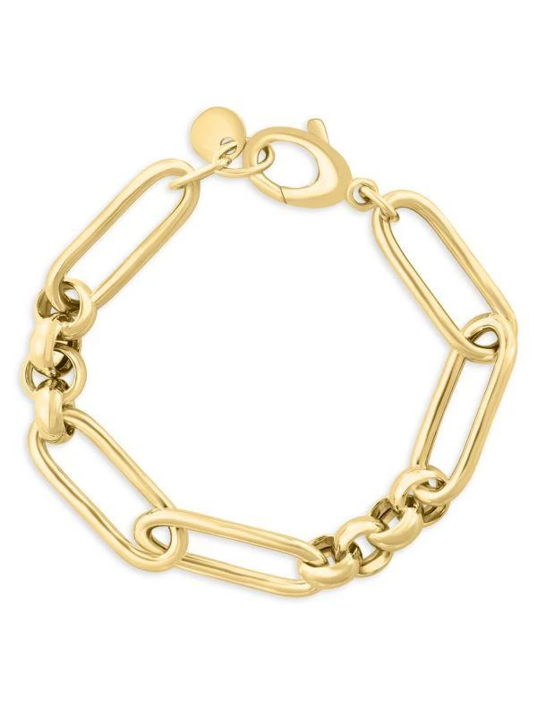 商品Effy ENY|14K Goldplated Sterling Silver Link Chain Bracelet,价格¥1525,第1张图片