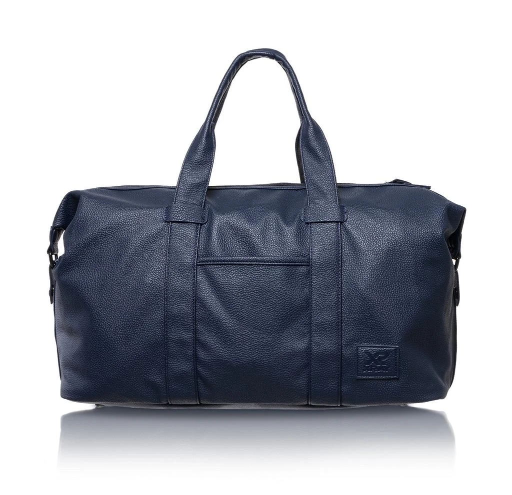 Textured Faux Leather Duffle Bag 商品