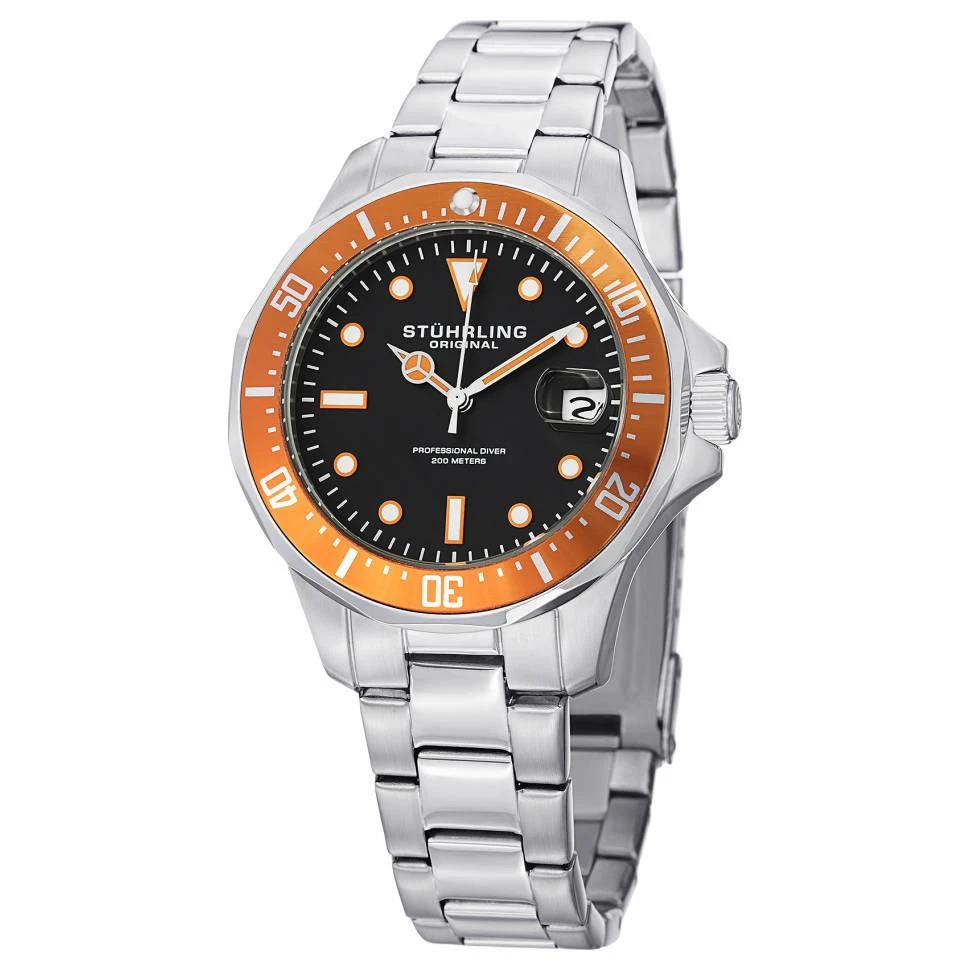 商品Stuhrling|Stuhrling Aquadiver 手表,价格¥755,第1张图片