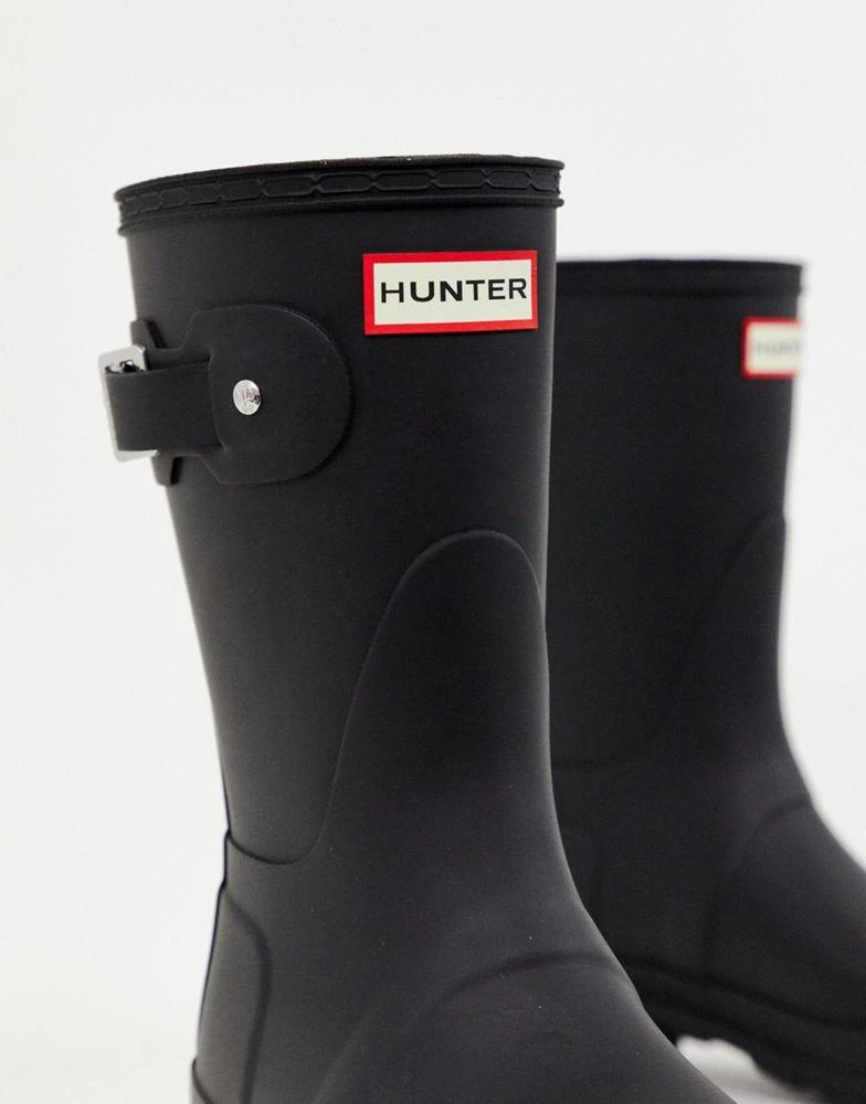 商品Hunter|Hunter Original short wellington boots in black,价格¥1006,第4张图片详细描述