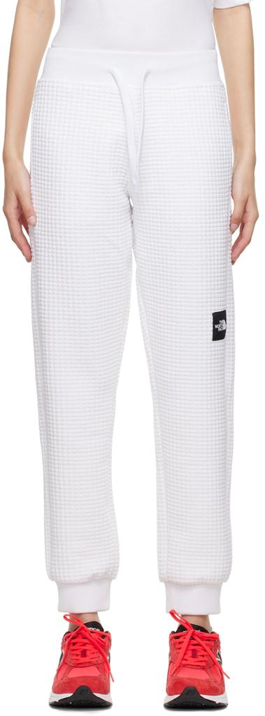 White Polyester Lounge Pants商品第1张图片规格展示