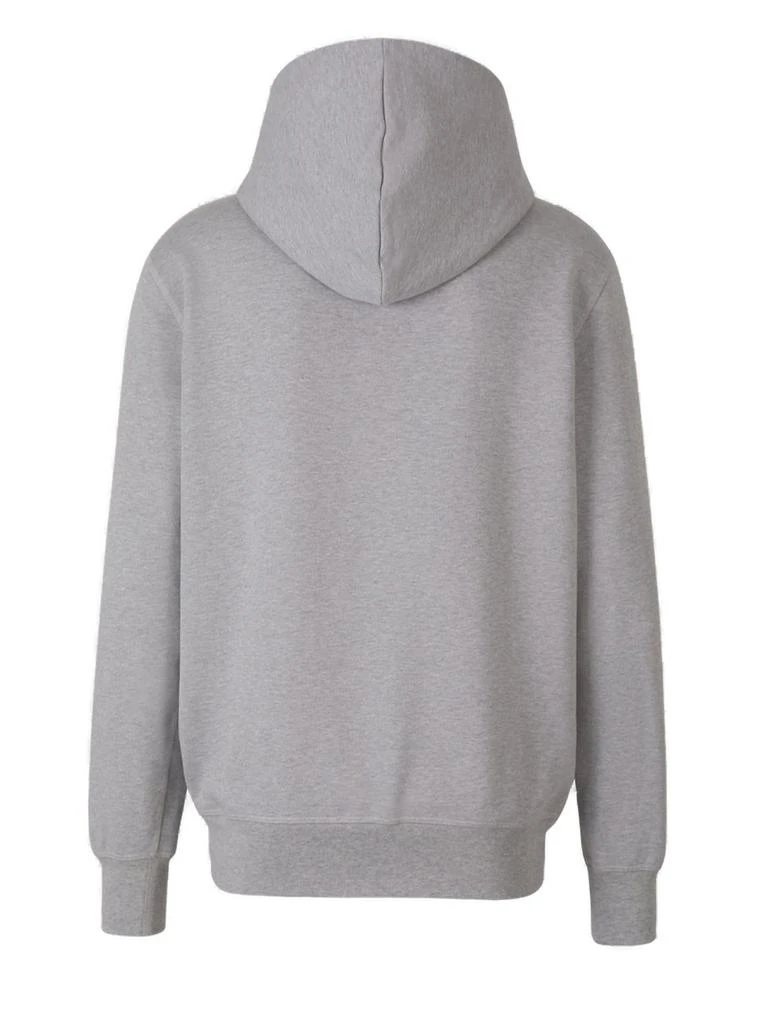 商品Alexander McQueen|Alexander McQueen Logo Print Drawstring Hoodie,价格¥4483,第2张图片详细描述