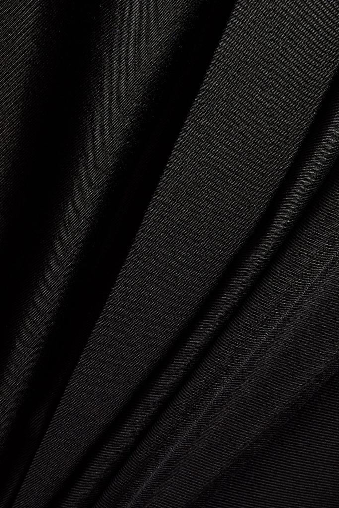 商品Sandro|Lanna pleated silk-twill shirt,价格¥837,第6张图片详细描述