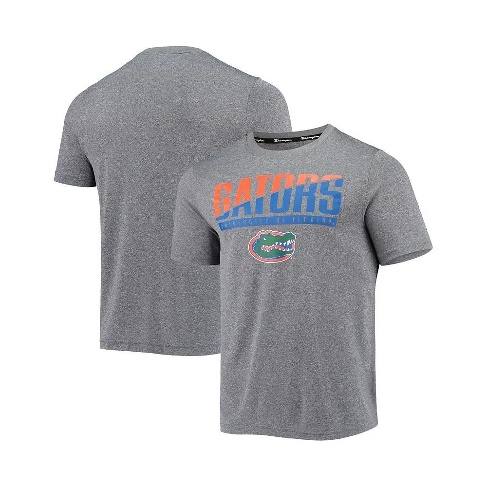 商品CHAMPION|Men's Gray Florida Gators Wordmark Slash T-shirt,价格¥225,第1张图片