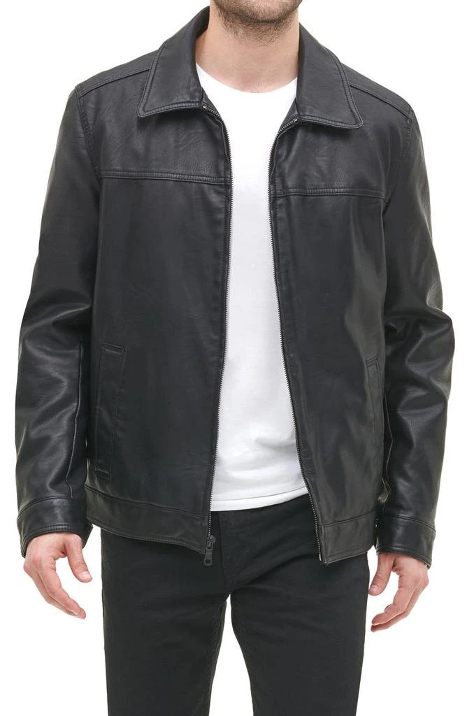 商品Tommy Hilfiger|Faux Leather Classic Jacket,价格¥600,第1张图片