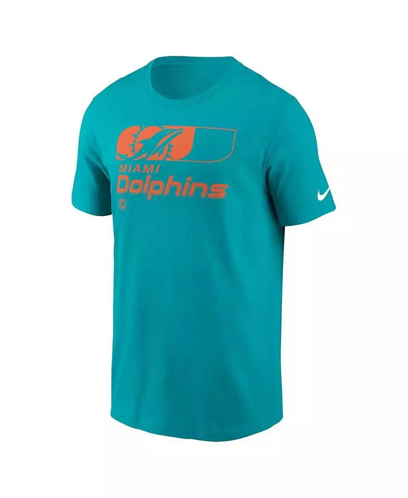 商品NIKE|Men's Aqua Miami Dolphins Air Essential T-Shirt,价格¥271,第2张图片详细描述