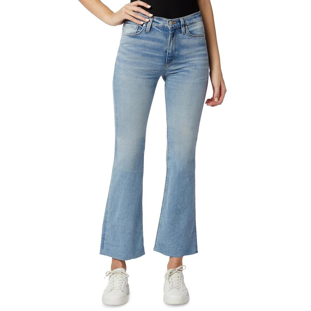 商品Hudson|Hudson Womens Barbara High Waist Crop Bootcut Jeans,价格¥321,第1张图片
