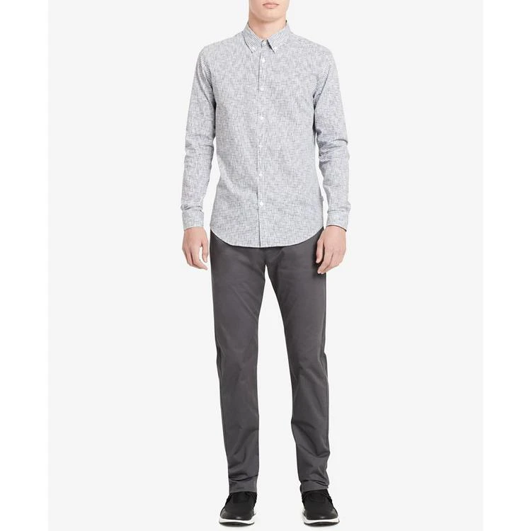 商品Calvin Klein|Men's Dobby Shirt,价格¥141,第3张图片详细描述