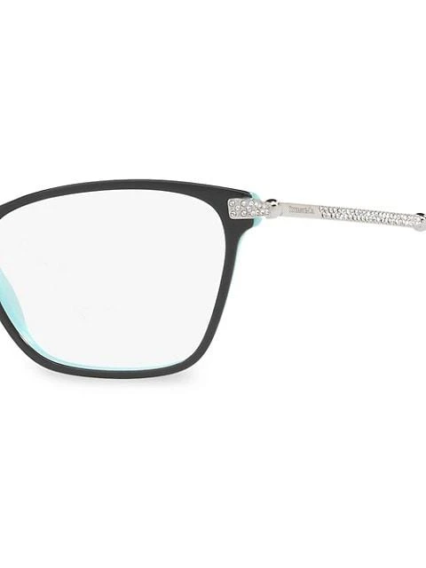 商品Tiffany & Co.|54MM Butterfly Eyeglasses,价格¥2768,第3张图片详细描述