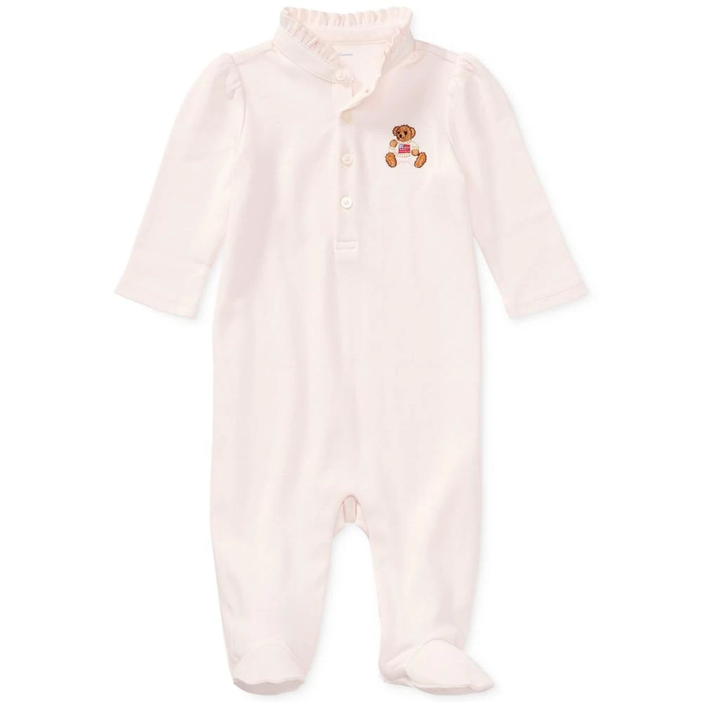 商品Ralph Lauren|女婴纯棉连体衣,价格¥236,第1张图片