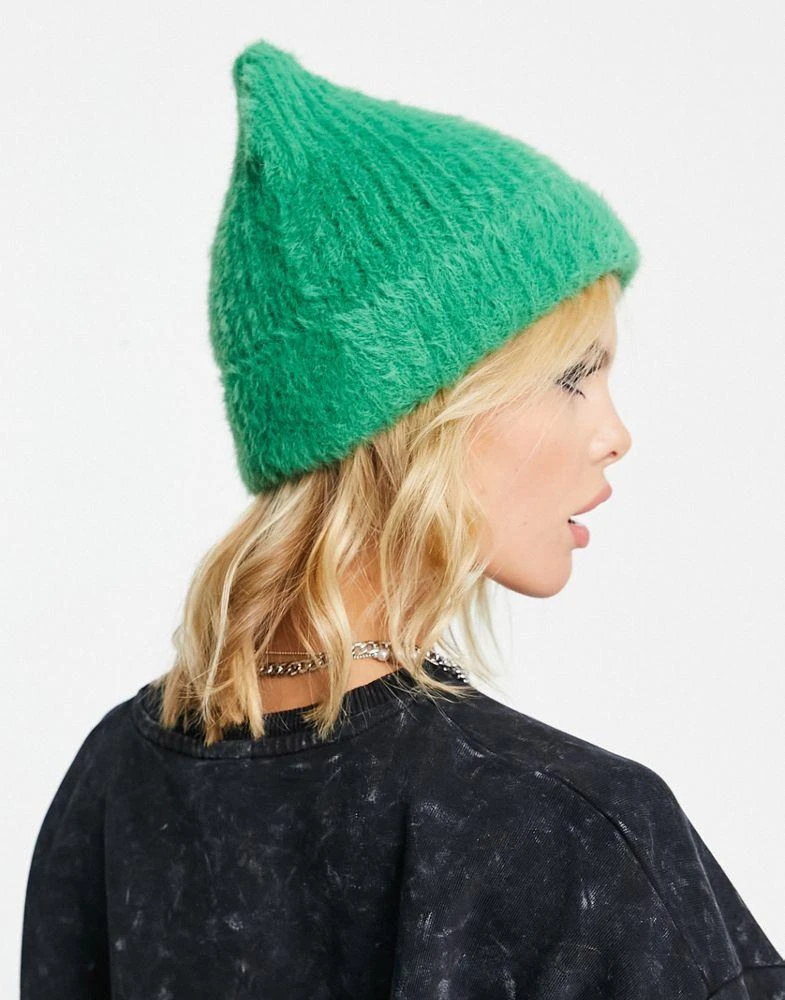 商品Topshop|Topshop supersoft beanie in green,价格¥59,第3张图片详细描述