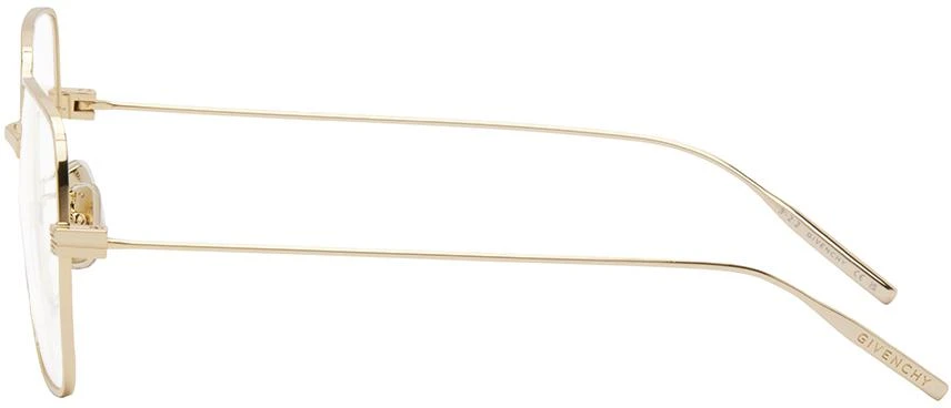 商品Givenchy|Gold Square Glasses,价格¥1842,第3张图片详细描述