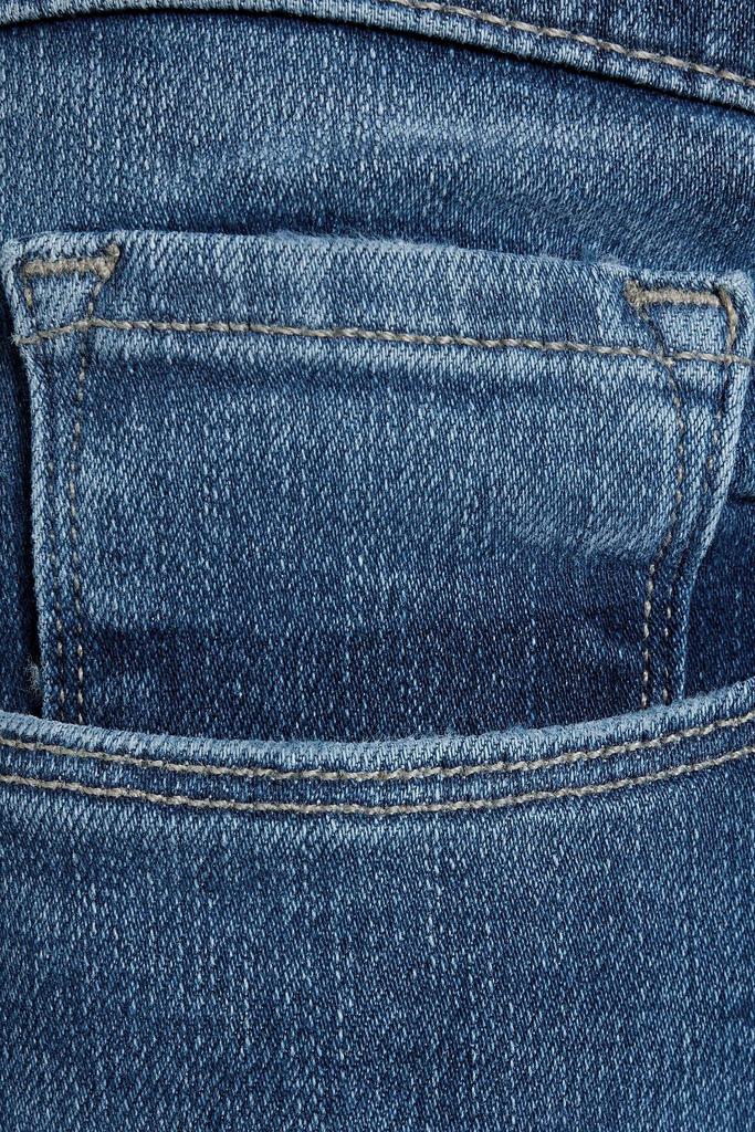 Le Pixie Sylvie cropped mid-rise slim-leg jeans商品第2张图片规格展示