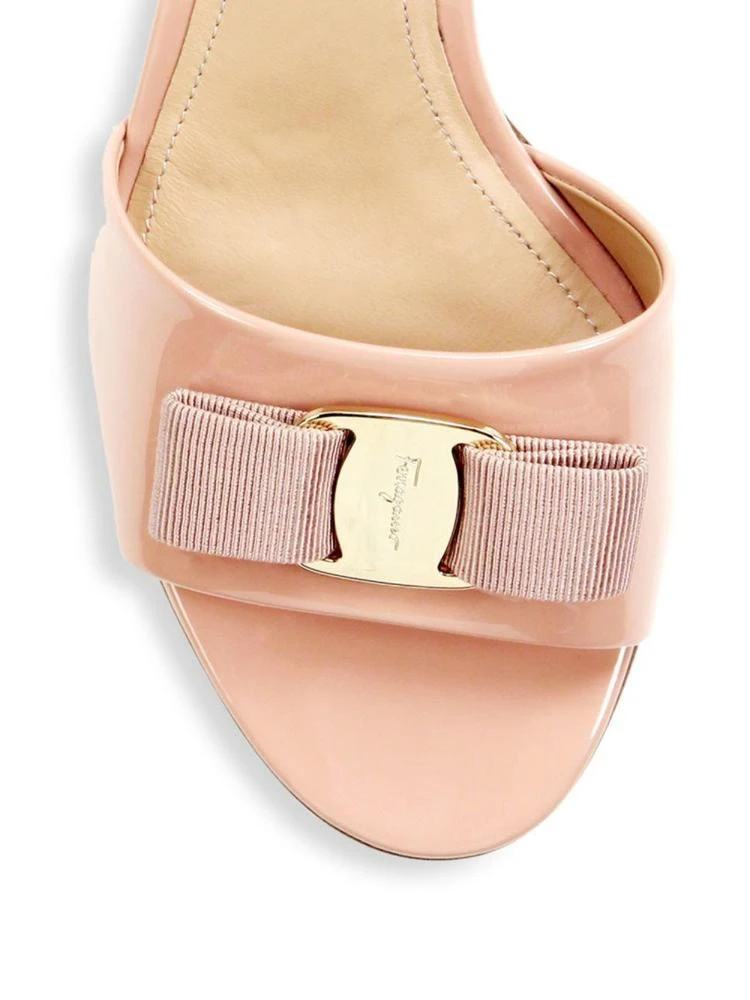 商品Salvatore Ferragamo|Salvatore Ferragamo - Eolie Leather Slides,价格¥1484,第3张图片详细描述