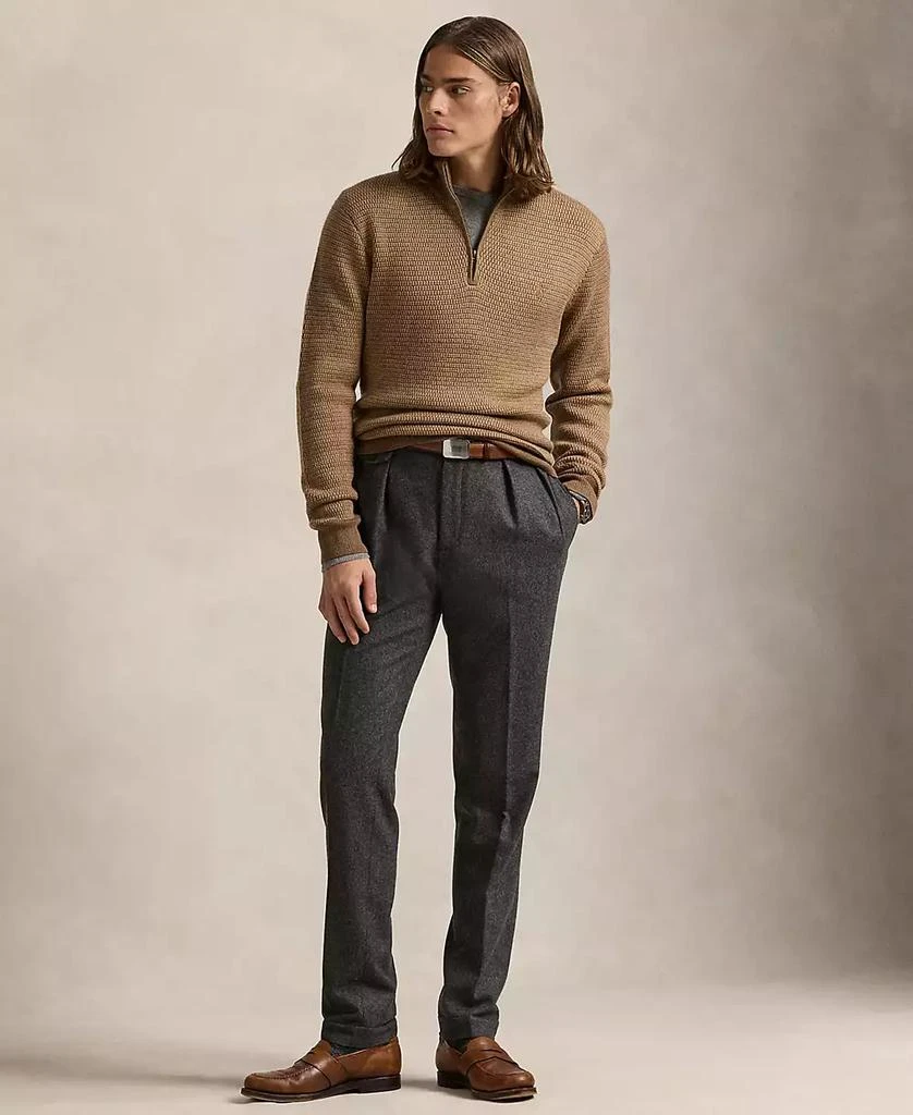 商品Ralph Lauren|Men's Washable Wool Quarter-Zip Sweater,价格¥1180,第4张图片详细描述