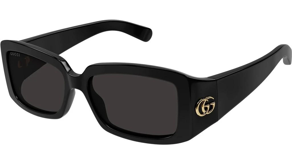 商品Gucci|Grey Rectangular Ladies Sunglasses GG1403S 001 54,价格¥1316,第1张图片