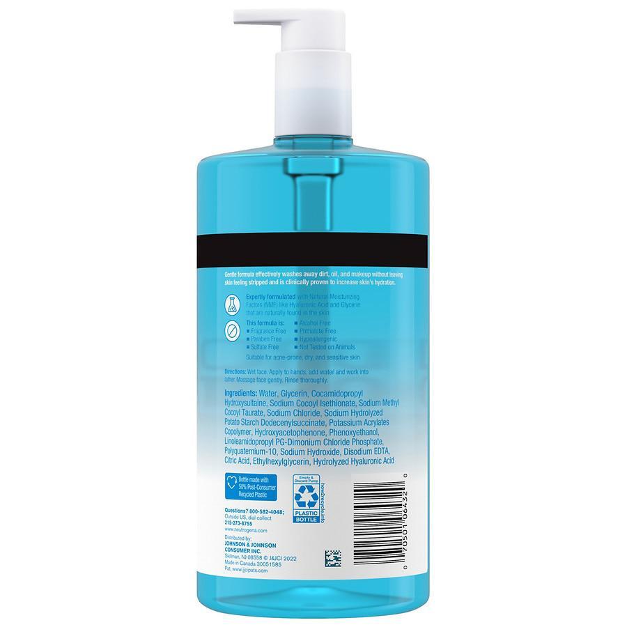 商品Neutrogena|Hydro Boost Fragrance-Free Gel Facial Cleanser,价格¥149,第6张图片详细描述