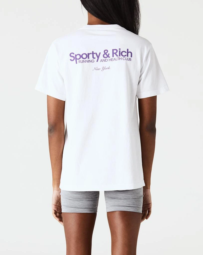 商品Sporty & Rich|Running & Health Club T-Shirt,价格¥221,第3张图片详细描述