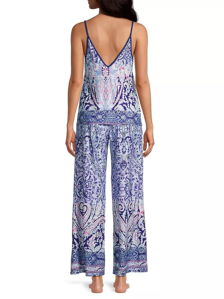 商品In Bloom|Nora Paisley Cami Pajamas,价格¥383,第5张图片详细描述