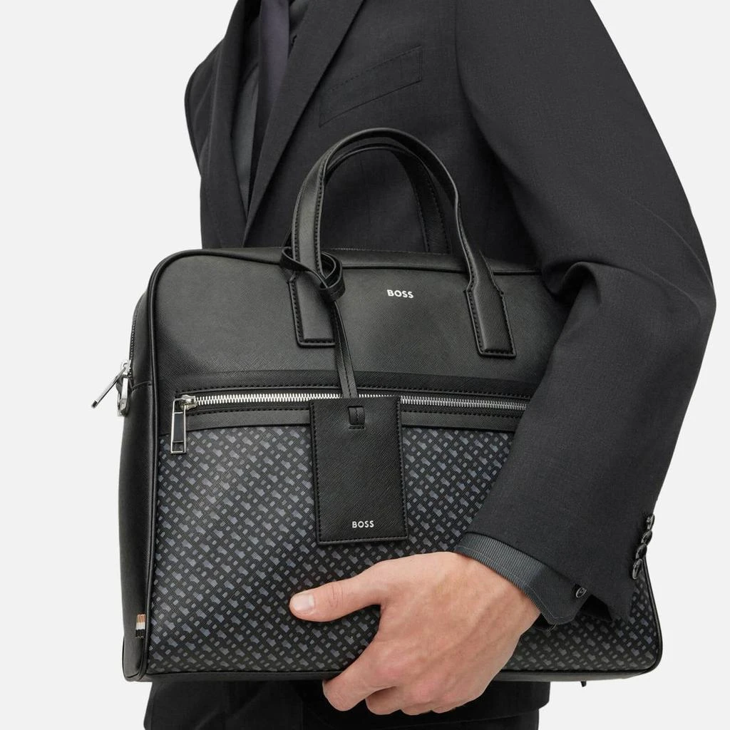 商品BOSS Black|BOSS Black Men's Zair Document Case - Black,价格¥1875,第4张图片详细描述