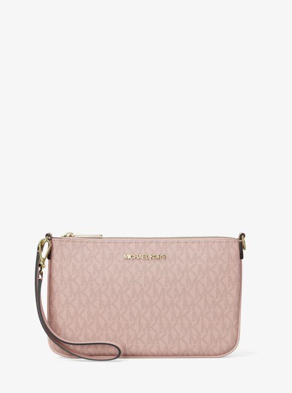 商品Michael Kors|Jet Set Small Signature Logo Convertible Wristlet,价格¥436,第1张图片