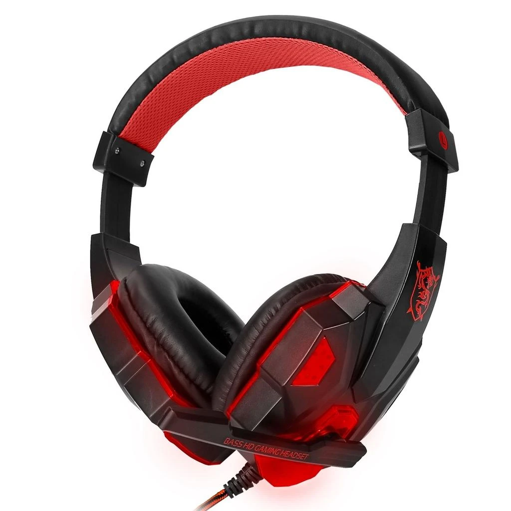 商品Fresh Fab Finds|Stereo Bass Gaming Headset w/LED Light & Mic,价格¥318,第1张图片