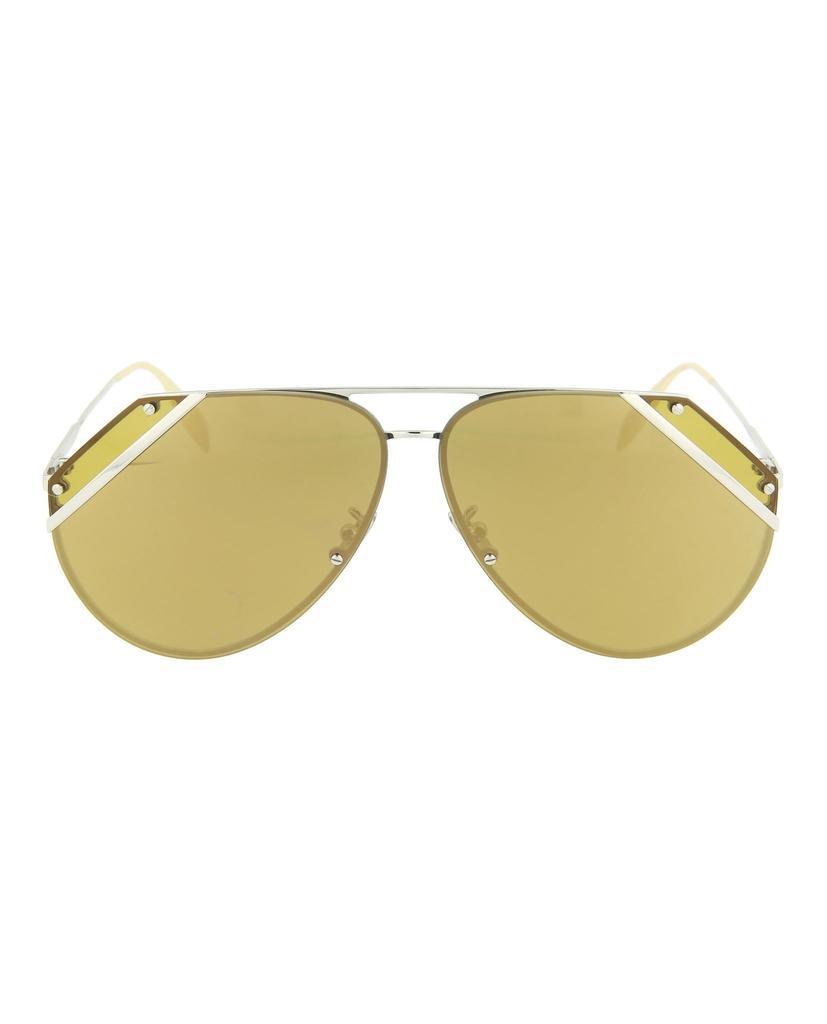 商品Alexander McQueen|Alexander McQueen Aviator Sunglasses,价格¥1273,第1张图片