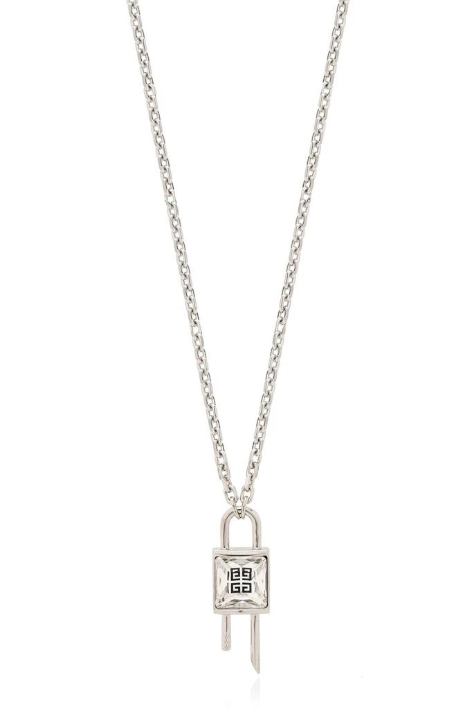商品Givenchy|Givenchy Lock Pendant Necklace,价格¥2682,第1张图片