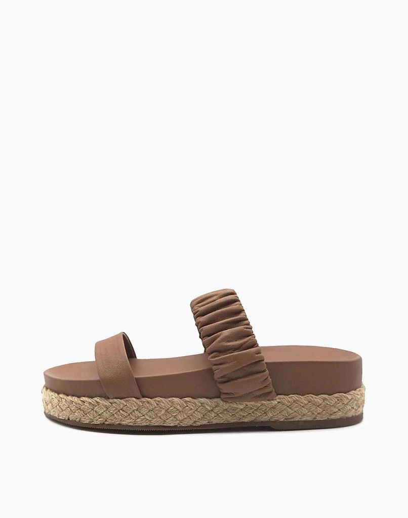 商品Madewell|KAANAS Selangor Ruched Platform Pool Slide,价格¥1023,第2张图片详细描述