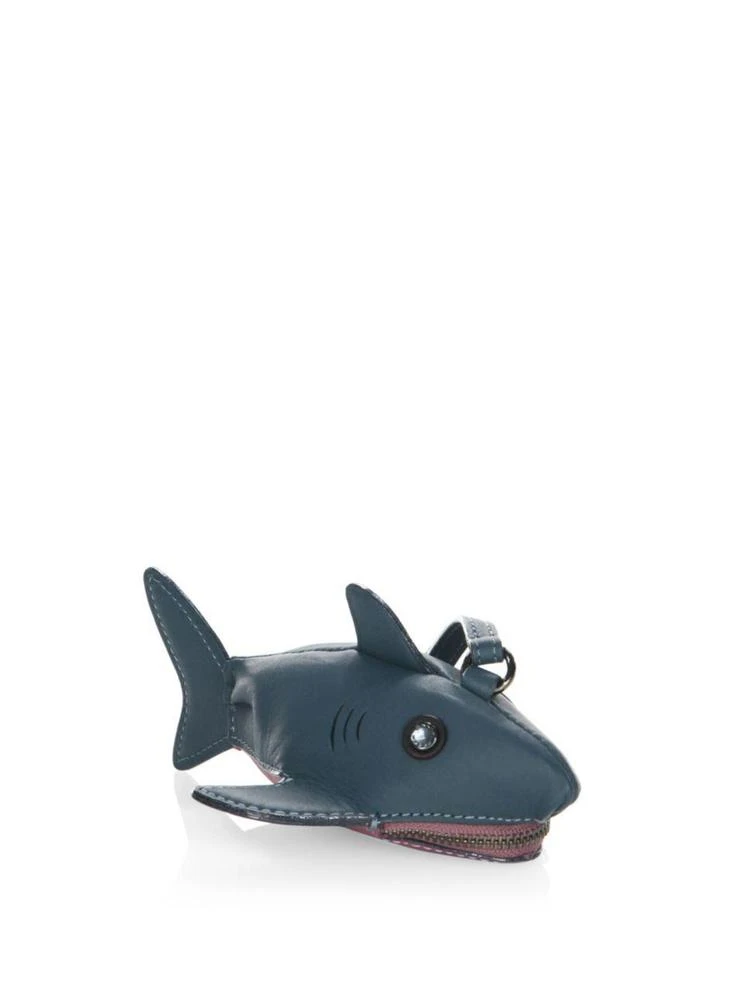 商品Coach|Sharky Leather Coin Case,价格¥494,第1张图片