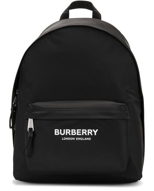 商品Burberry|徽标印花 Econyl® 双肩包,价格¥8039,第1张图片