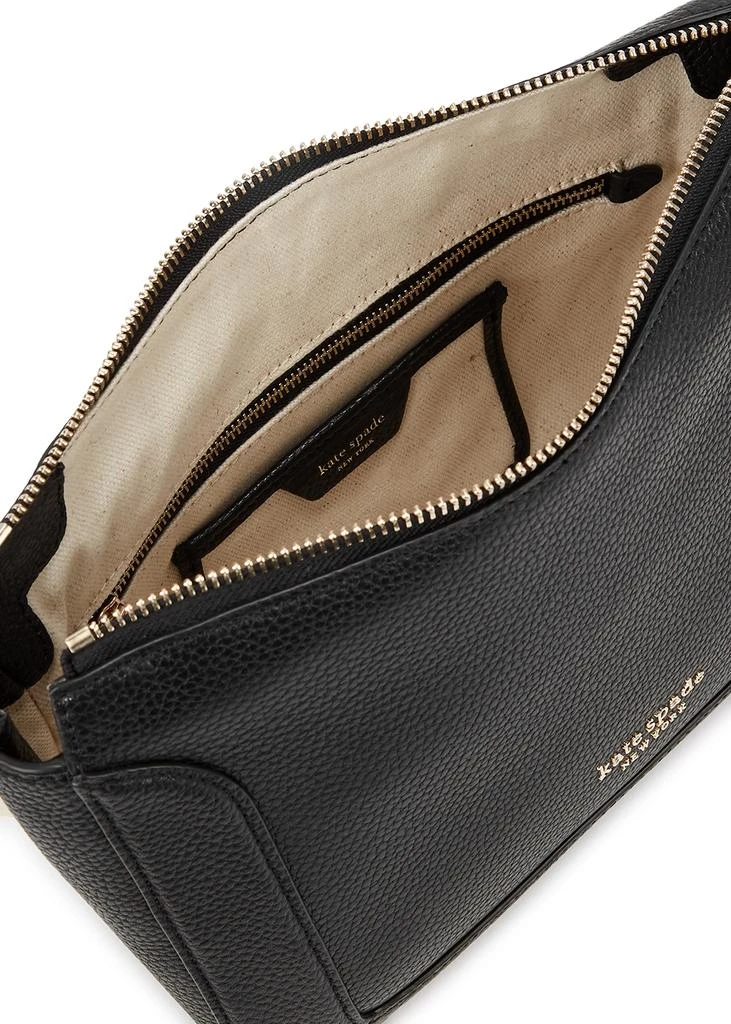 商品Kate Spade|Crush medium black leather cross-body bag,价格¥2117,第4张图片详细描述
