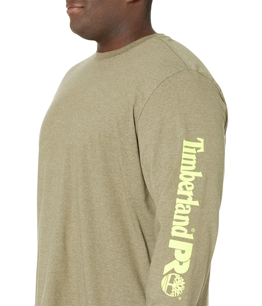 商品Timberland|Extended Base Plate Long Sleeve T-Shirt with Logo,价格¥138,第3张图片详细描述