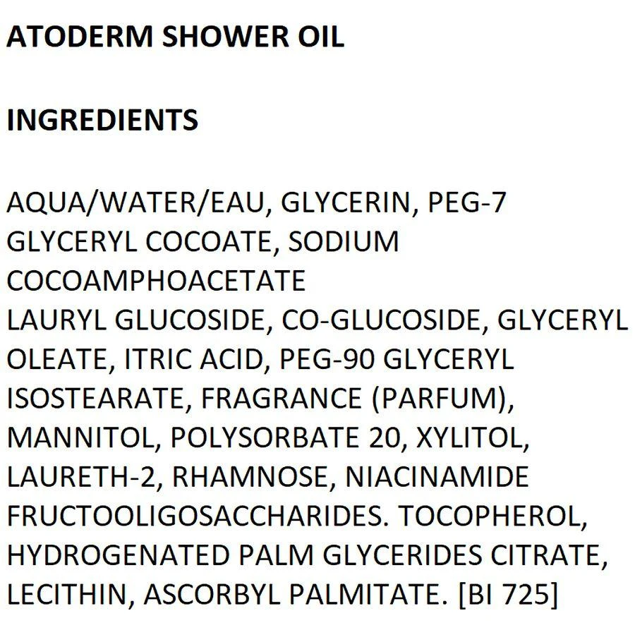 商品Bioderma|Atoderm Cleansing Oil, For Dry to Atopic Skin,价格¥238,第3张图片详细描述