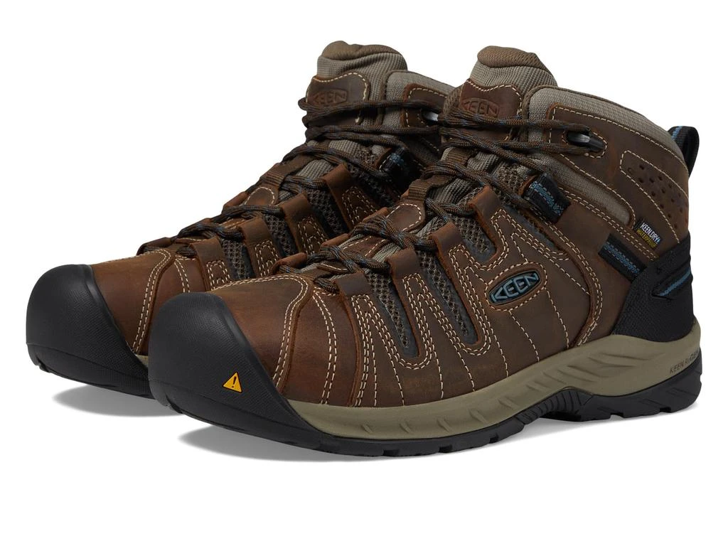 商品Keen|Flint II Mid Waterproof (Steel Toe),价格¥1211,第1张图片