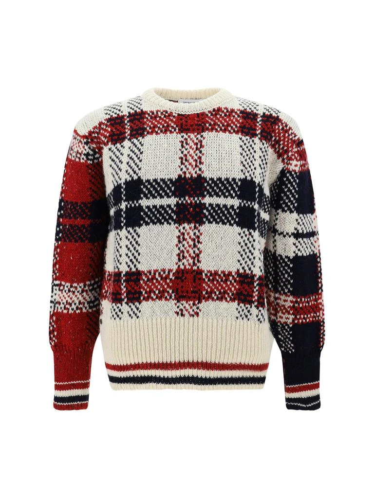 商品Thom Browne|TARTAN CNECK PULLOVER,价格¥3439,第1张图片