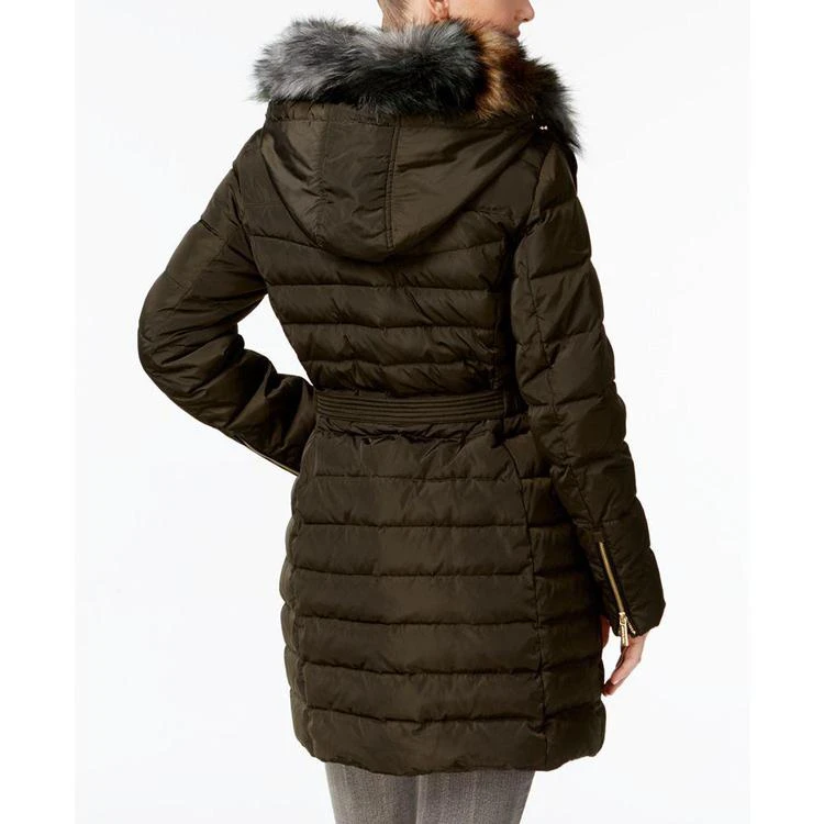 商品Michael Kors|MICHAEL  Faux-Fur-Collar Hooded Down Puffer Coat,价格¥1272,第2张图片详细描述