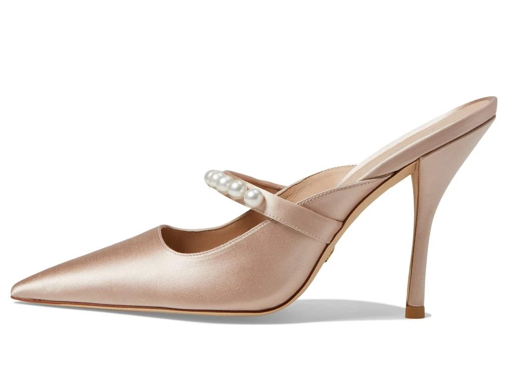 商品Stuart Weitzman|Goldie 100 Mule,价格¥2406,第4张图片详细描述