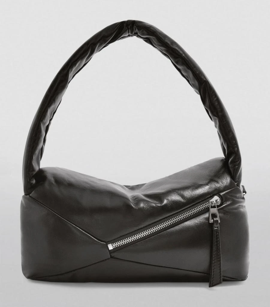 商品Loewe|Leather Puffer Puzzle Top-Handle Bag,价格¥21400,第3张图片详细描述