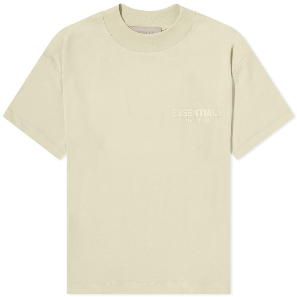 Fear of God ESSENTIALS Women's Logo Tee - Wheat商品第1张图片规格展示