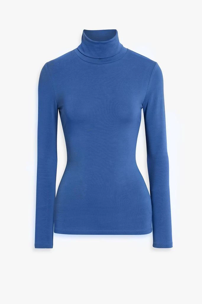 商品IRIS & INK|Hazel stretch-Lyocell jersey turtleneck top,价格¥744,第2张图片详细描述