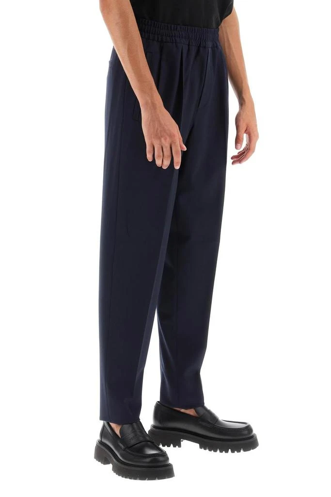 商品Zegna|Jogger Fit wool blend trousers,价格¥1660,第3张图片详细描述