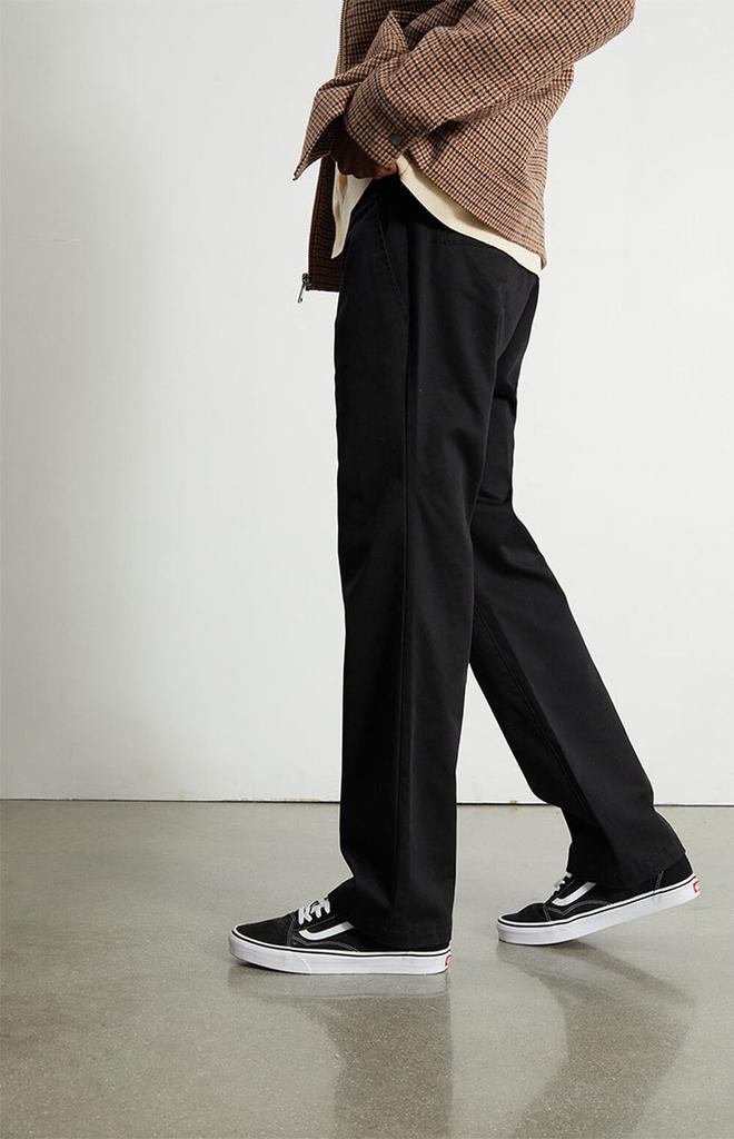 Black Loose Fit Trousers商品第3张图片规格展示