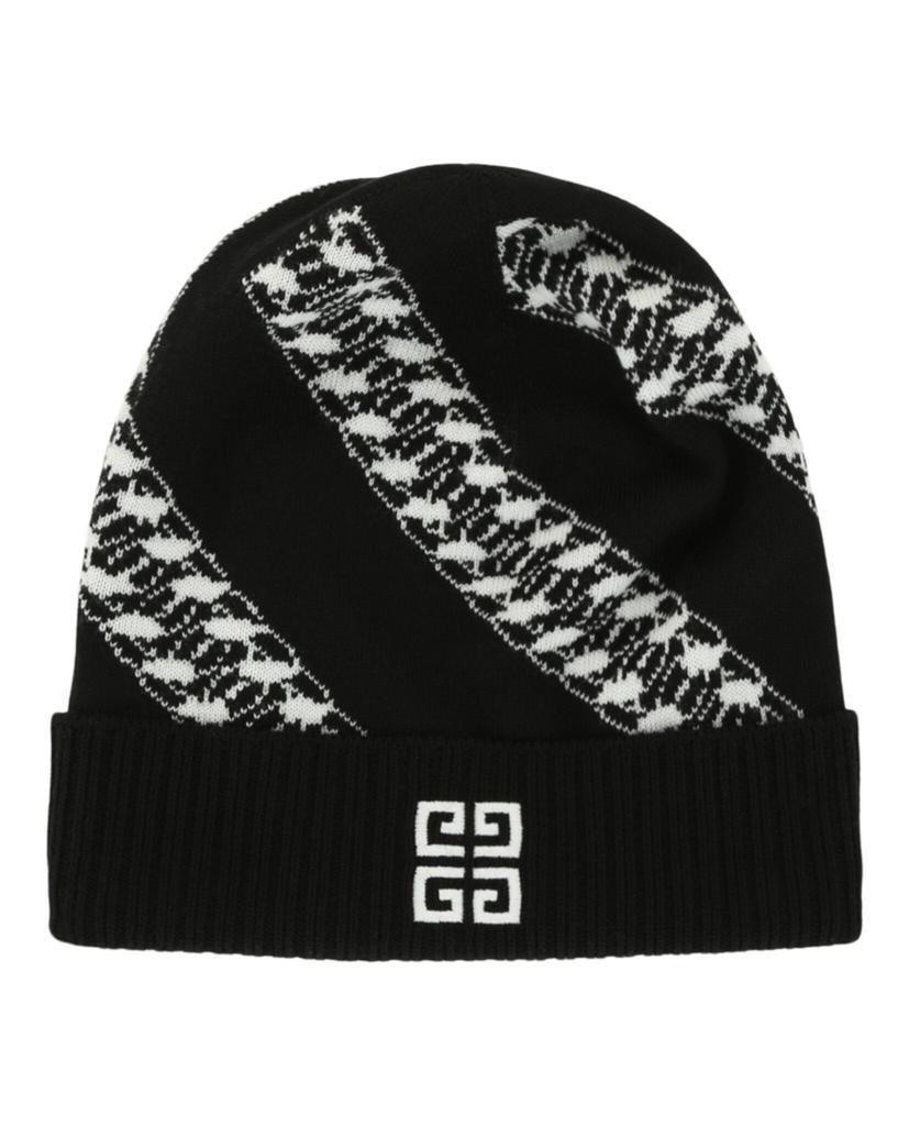 商品Givenchy|4G Chain Wool Beanie,价格¥1055,第1张图片